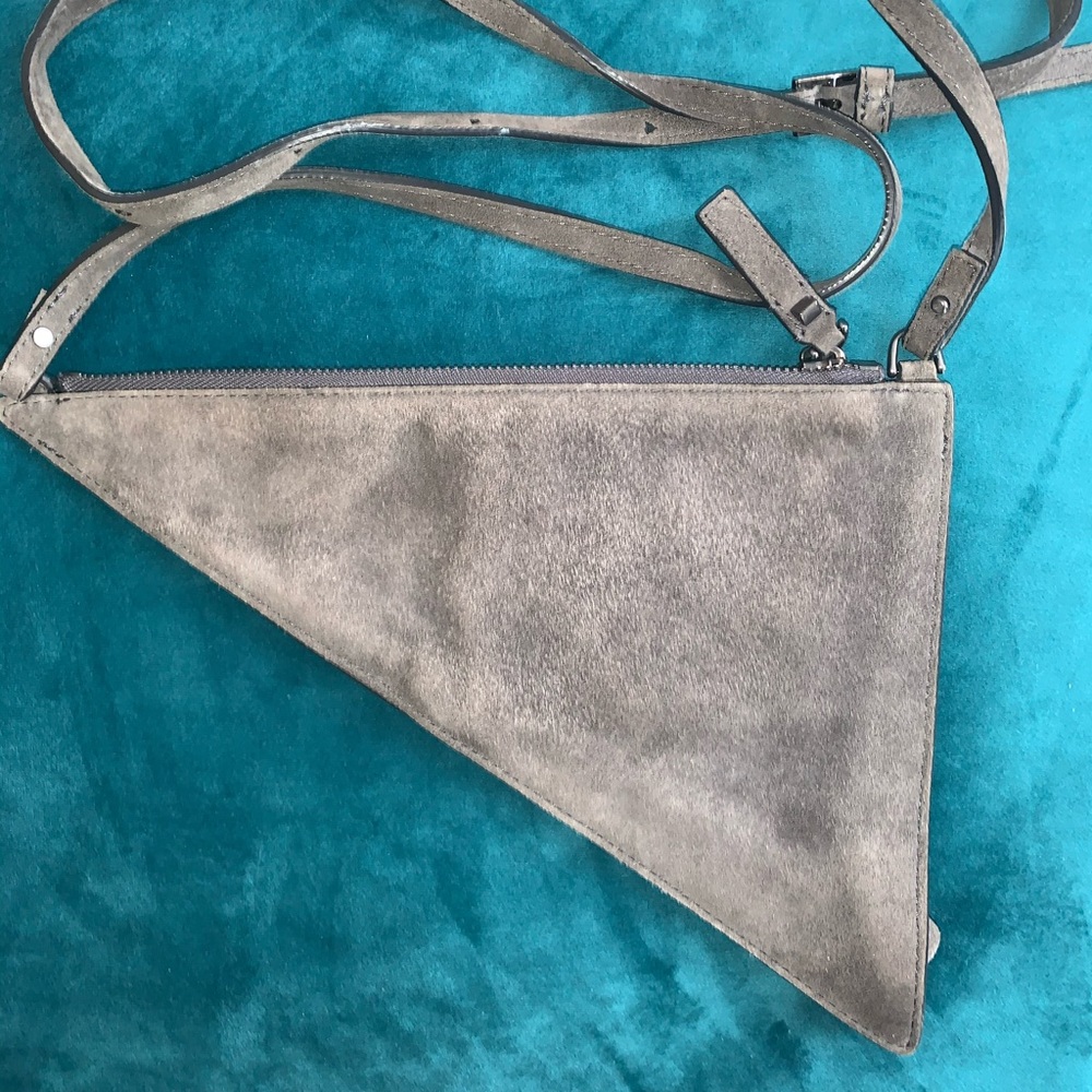 Aquatalia Suede Crossbody Bag
